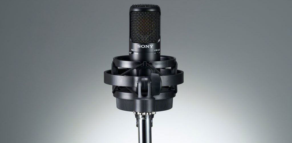 Sony, Stüdyo Kaydı için C-80 Kapasitif Mikrofonunu Sunuyor