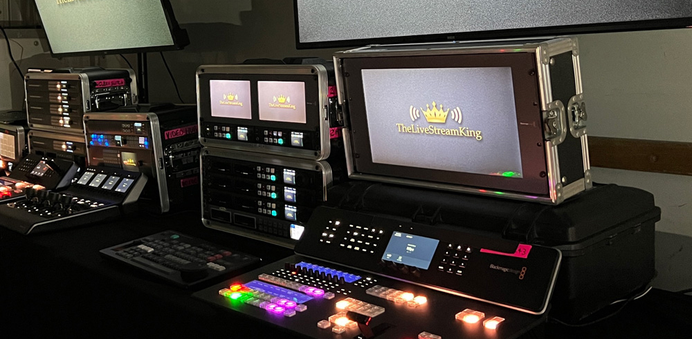 The Live Stream King, Canlı Etkinlikler için Blackmagic Design Kullanıyor