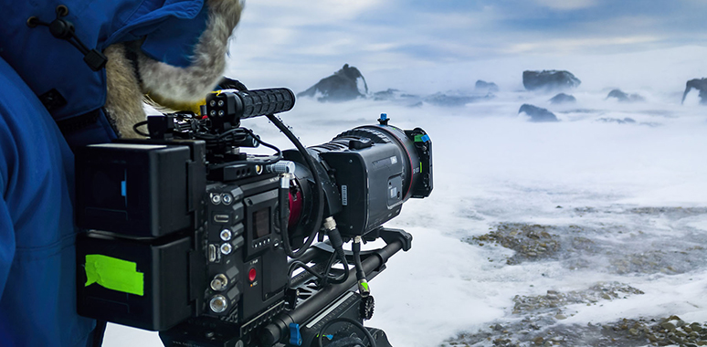 Buzlar Üzerinde RED Kamerayla Kutup Ayısı Çekimi