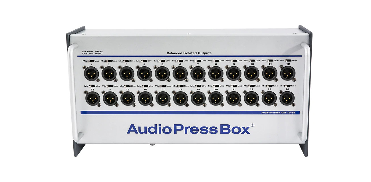 AudioPressBox Basın Dağıtım Üniteleri İdeaPro Stoklarında