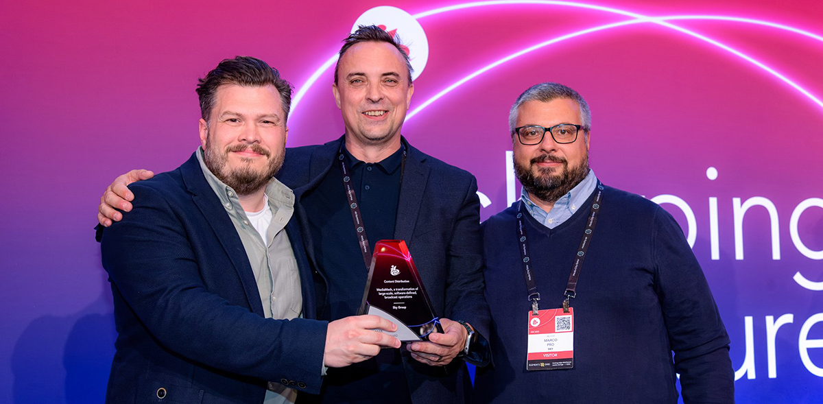 Telestream, İçerik Dağıtımında IBC İnovasyon Ödülü Kazanan Sky Group'u Kutladı