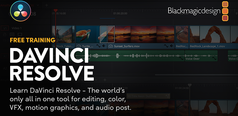 Ücretsiz ve Herkese Açık DaVinci Resolve Eğitimi