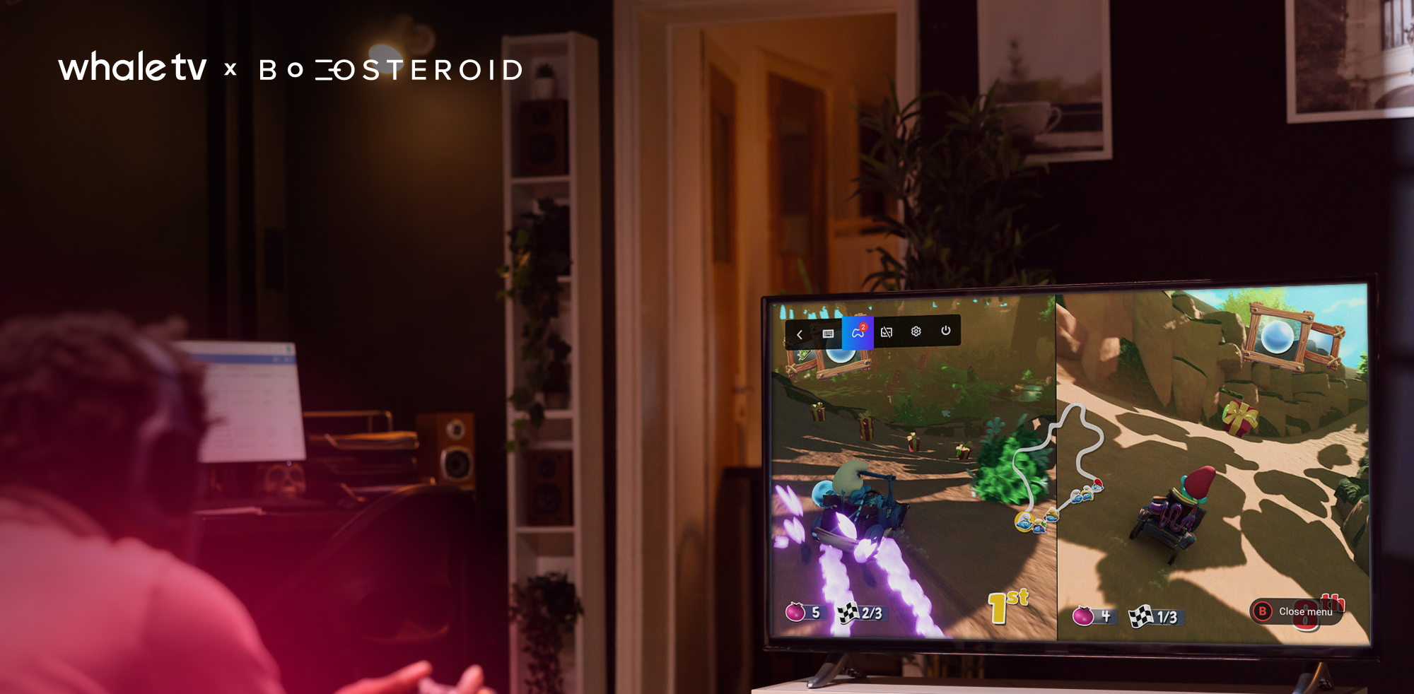 Whale TV Bir Üst Seviyeye Çıkıyor: Bulut Oyun Servisi Boosteroid, 4K Whale TV Modellerinde Kullanıma Sunuldu
